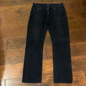 Banana Republic Navy Blue Cords 34/34